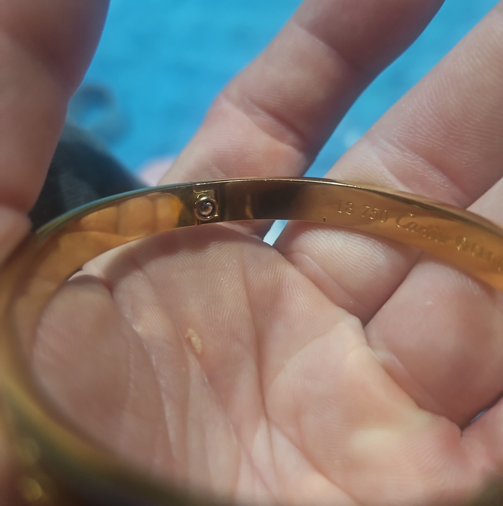 Cartier Gold Bracelet